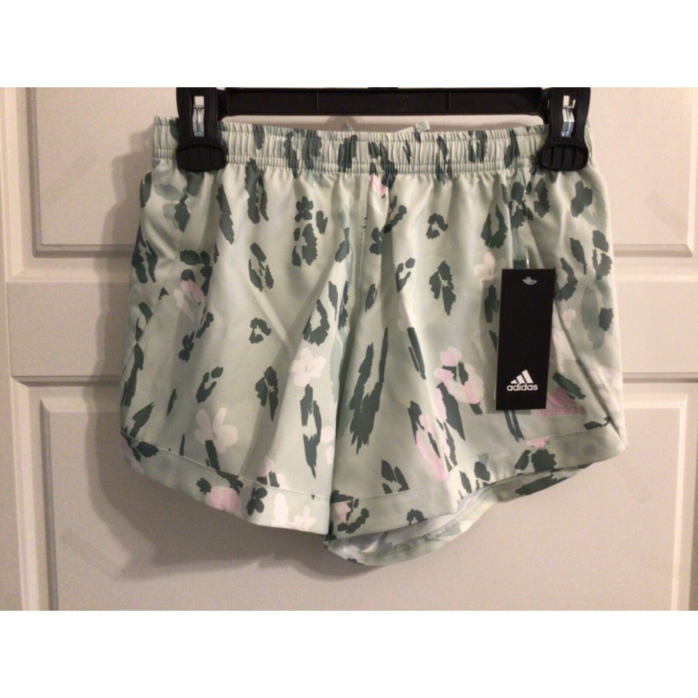 Adidas Athletic Running Workout Shorts Girls Size Large 14 New